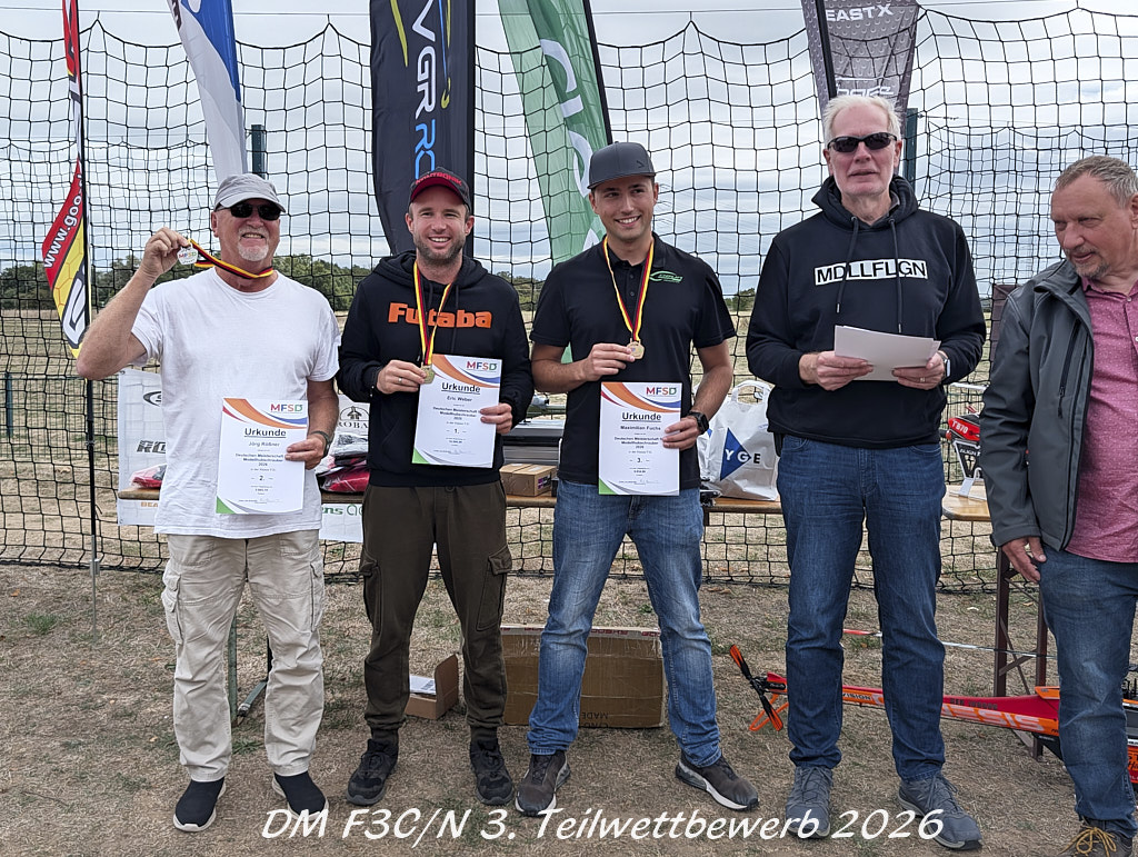 Deutsche Meisterschaft F3C 2026 - Gewinner